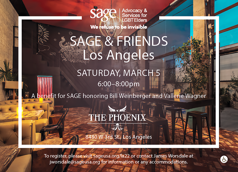 SAGE & Friends Los Angeles 2022